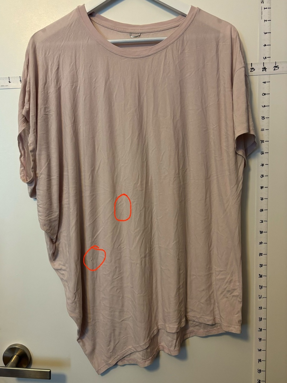 Kit and Ace Wave T-Shirt — Light Mauve